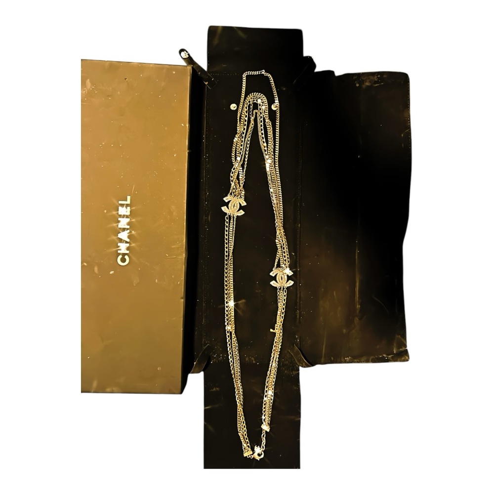 Chanel  Necklace with CC Charms